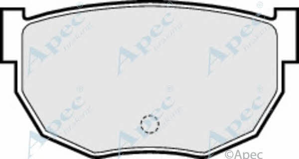 APEC braking PAD414 Гальмівні колодки, комплект PAD414: Купити в Україні - Добра ціна на EXIST.UA!