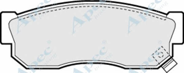 APEC braking PAD457 Гальмівні колодки, комплект PAD457: Купити в Україні - Добра ціна на EXIST.UA!