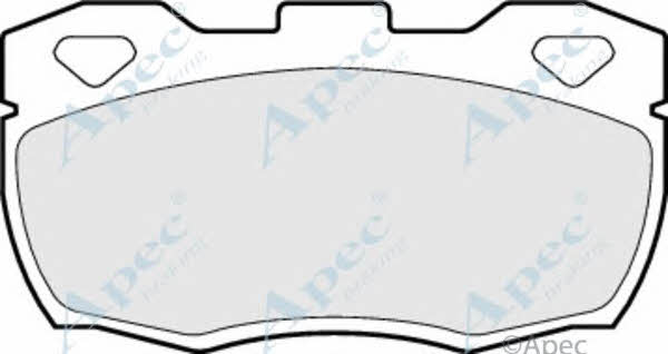 APEC braking PAD591 Гальмівні колодки, комплект PAD591: Купити в Україні - Добра ціна на EXIST.UA!