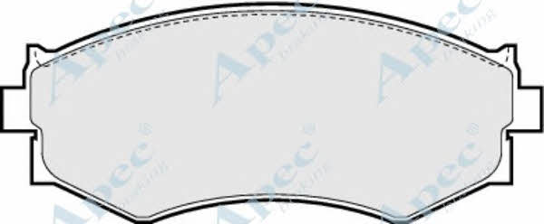 APEC braking PAD666 Гальмівні колодки, комплект PAD666: Купити в Україні - Добра ціна на EXIST.UA!