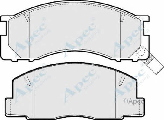 APEC braking PAD744 Гальмівні колодки, комплект PAD744: Купити в Україні - Добра ціна на EXIST.UA!