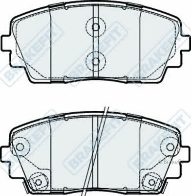 APEC braking PD3292 Гальмівні колодки, комплект PD3292: Купити в Україні - Добра ціна на EXIST.UA!