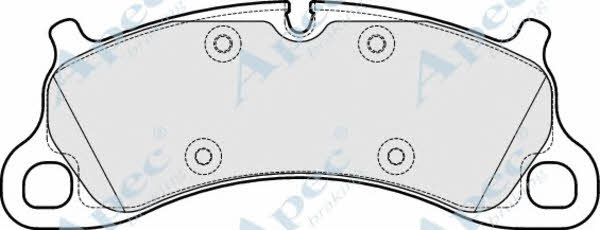 APEC braking PAD1947 Гальмівні колодки, комплект PAD1947: Приваблива ціна - Купити в Україні на EXIST.UA!