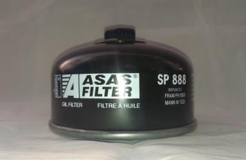 Asas SP888 Фільтр масляний SP888: Купити в Україні - Добра ціна на EXIST.UA!