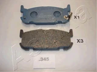 5103345 Ashika Гальмівні колодки, комплект
