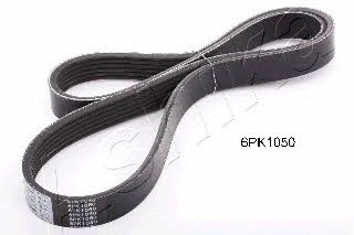 Ashika 112-6PK1050 Поликлиновый ремень 6PK1050 1126PK1050: Отличная цена - Купить в Украине на EXIST.UA! 1126PK1050 Ashika Поликлиновый ремень 6PK1050