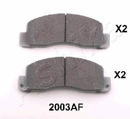 Ashika 50-02-2003 Гальмівні колодки, комплект 50022003: Купити в Україні - Добра ціна на EXIST.UA!