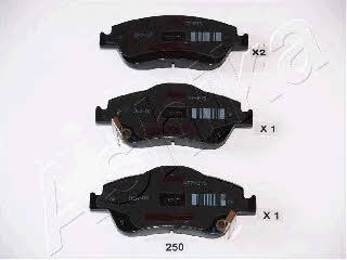 5002250 Ashika Тормозные колодки дисковые, комплект