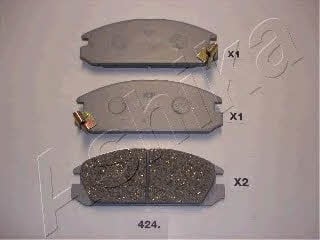 5004424 Ashika Тормозные колодки дисковые, комплект