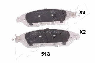 5005513 Ashika Тормозные колодки дисковые, комплект