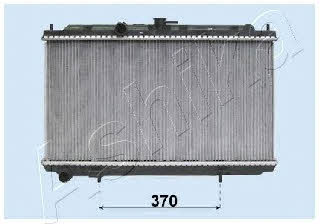 Ashika RDA213053 Радіатор охолодження двигуна RDA213053: Купити в Україні - Добра ціна на EXIST.UA!