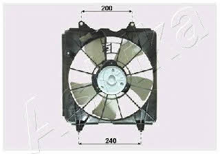 Ashika VNT192001 Вентилятор радіатора охолодження VNT192001: Купити в Україні - Добра ціна на EXIST.UA!