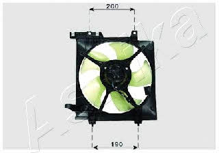 Ashika VNT241010 Вентилятор радіатора охолодження VNT241010: Купити в Україні - Добра ціна на EXIST.UA!