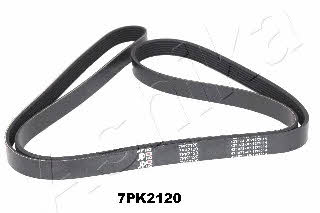 Ashika 112-7PK2120 Поликлиновый ремень 7PK2120 1127PK2120: Отличная цена - Купить в Украине на EXIST.UA! 1127PK2120 Ashika Поликлиновый ремень 7PK2120
