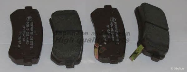 Ashuki I044-05 Гальмівні колодки, комплект I04405: Купити в Україні - Добра ціна на EXIST.UA!