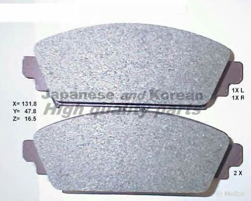 H02608 Ashuki Тормозные колодки дисковые, комплект