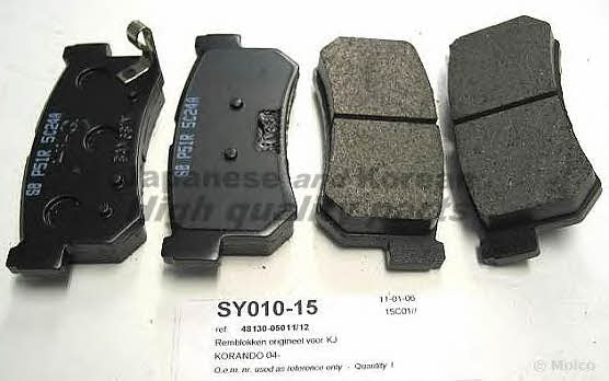 Ashuki SY010-15 Гальмівні колодки, комплект SY01015: Купити в Україні - Добра ціна на EXIST.UA!