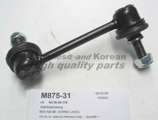 Ashuki M875-31 Стійка стабілізатора M87531: Купити в Україні - Добра ціна на EXIST.UA!