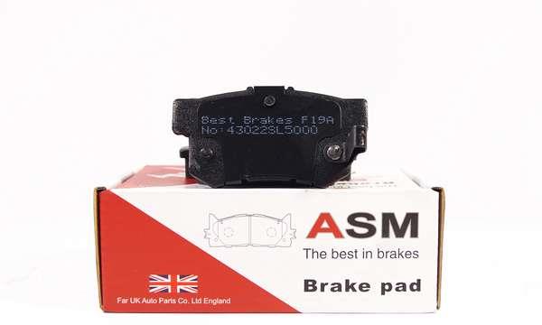 ASM FR257119 Тормозные колодки дисковые, комплект FR257119: Отличная цена - Купить в Украине на EXIST.UA! FR257119 ASM Тормозные колодки дисковые, комплект