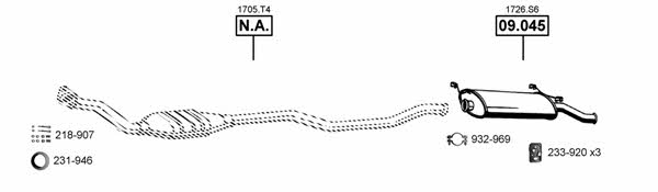 CI092475 Asmet Система випуску відпрацьованих газів