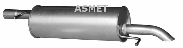 04083 Asmet Глушитель, задняя часть