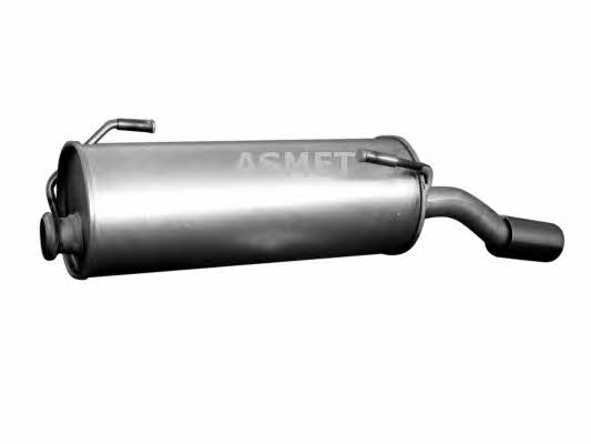 Глушитель выхлопных газов конечный Peugeot 206 (Пежо 206): 08062 Asmet Глушитель, задняя часть