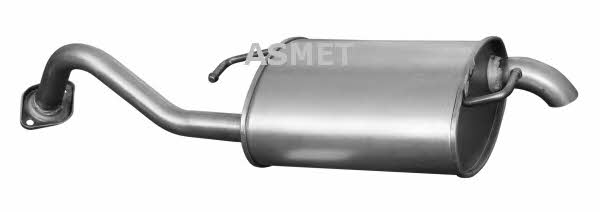 20036 Asmet Глушитель, задняя часть