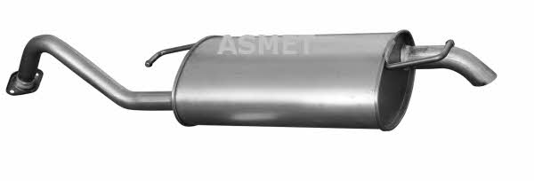 20037 Asmet Глушитель, задняя часть