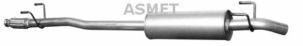 04102 Asmet Глушитель, задняя часть