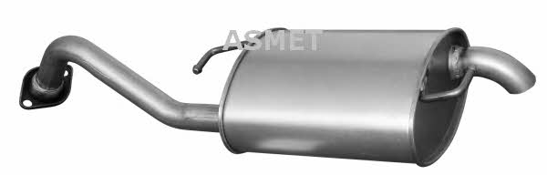20021 Asmet Глушитель, задняя часть