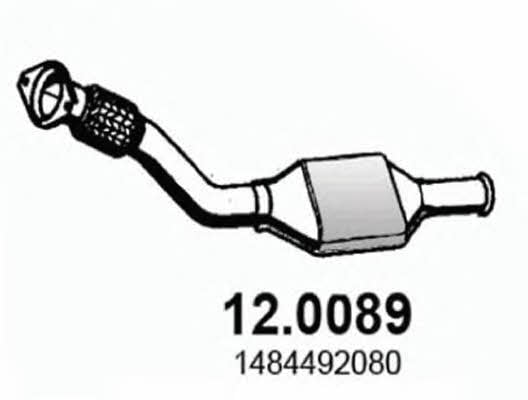 Asso 12.0089 Каталізатор 120089: Приваблива ціна - Купити в Україні на EXIST.UA!