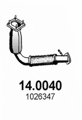 Asso 14.0040 Каталізатор 140040: Купити в Україні - Добра ціна на EXIST.UA!