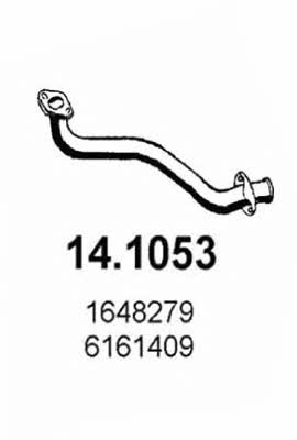 Asso 14.1053 Вихлопна труба 141053: Купити в Україні - Добра ціна на EXIST.UA!