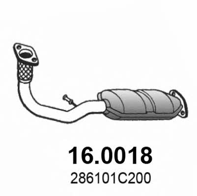 Asso 16.0018 Каталізатор 160018: Купити в Україні - Добра ціна на EXIST.UA!