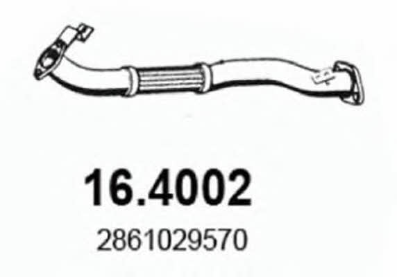 Asso 16.4002 Вихлопна труба 164002: Купити в Україні - Добра ціна на EXIST.UA!