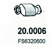 Asso 20.0006 Каталізатор 200006: Купити в Україні - Добра ціна на EXIST.UA!
