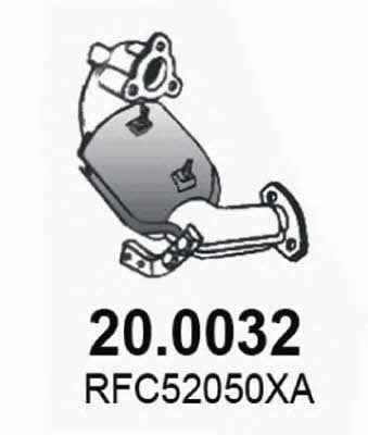 Asso 20.0032 Каталізатор 200032: Купити в Україні - Добра ціна на EXIST.UA!