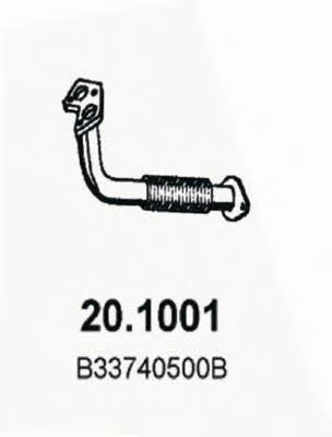 Asso 20.1001 Вихлопна труба 201001: Купити в Україні - Добра ціна на EXIST.UA!
