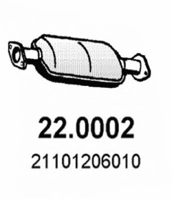 Asso 22.0002 Каталізатор 220002: Приваблива ціна - Купити в Україні на EXIST.UA!