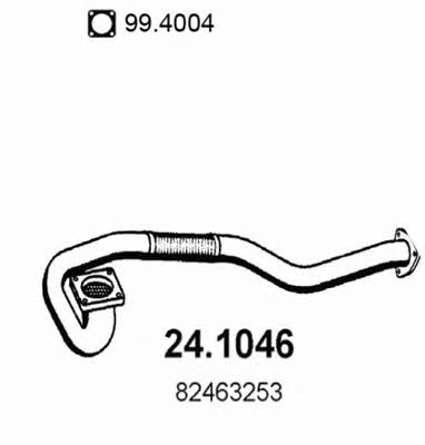  24.1046 Вихлопна труба 241046: Купити в Україні - Добра ціна на EXIST.UA!