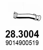 Asso 28.3004 Вихлопна труба 283004: Купити в Україні - Добра ціна на EXIST.UA!