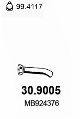 Asso 30.9005 Вихлопна труба 309005: Купити в Україні - Добра ціна на EXIST.UA!