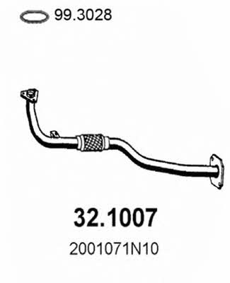  32.1007 Вихлопна труба 321007: Купити в Україні - Добра ціна на EXIST.UA!