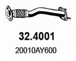 Asso 32.4001 Вихлопна труба 324001: Приваблива ціна - Купити в Україні на EXIST.UA!