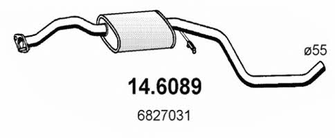  14.6089 Глушник, середня частина 146089: Купити в Україні - Добра ціна на EXIST.UA!