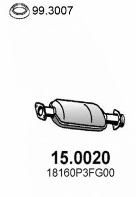  15.0020 Каталізатор 150020: Купити в Україні - Добра ціна на EXIST.UA!
