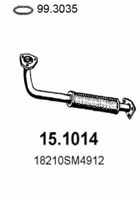  15.1014 Вихлопна труба 151014: Купити в Україні - Добра ціна на EXIST.UA!