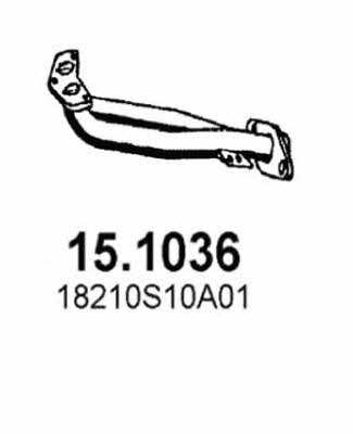 Asso 15.1036 Вихлопна труба 151036: Купити в Україні - Добра ціна на EXIST.UA!
