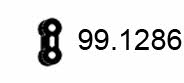 Asso 99.1286 Кронштейн кріплення вихлопної системи 991286: Купити в Україні - Добра ціна на EXIST.UA!