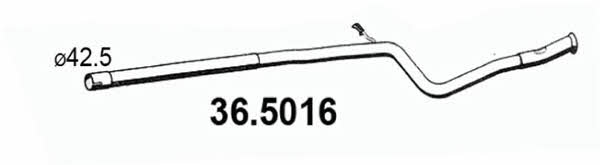 Asso 36.5016 Вихлопна труба 365016: Купити в Україні - Добра ціна на EXIST.UA!
